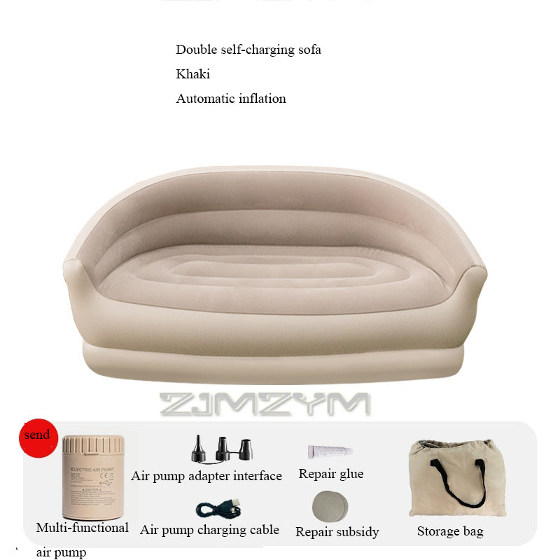 Outdoor Furniture Lounge - أريكة قابلة للنفخ تلقائيًا وقابلة للطي