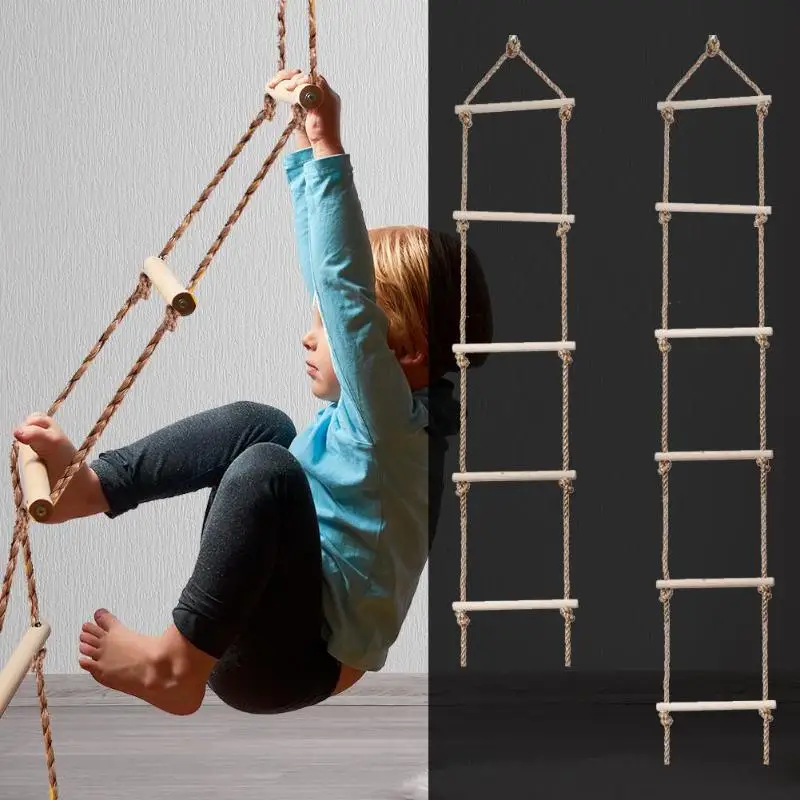 Garden Swing Chair - سلم خشبي متعدد الدرجات للأطفال ،