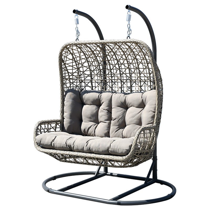 Garden Swing Chair - كرسي مزدوج للحدائق والشرفات الخارجية، أرجوحة