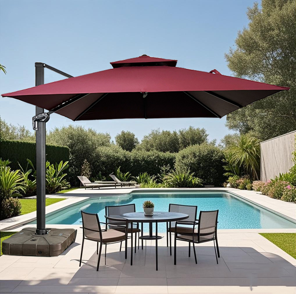 Outdoor Furniture Sunbrella - في الهواء الطلق المظلة فيلا فناء
