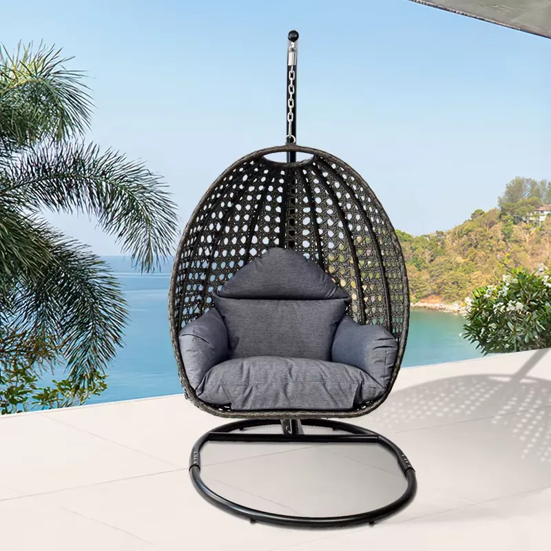 Garden Swing Chair - كرسي أرجوحة معلق على شكل بيضة