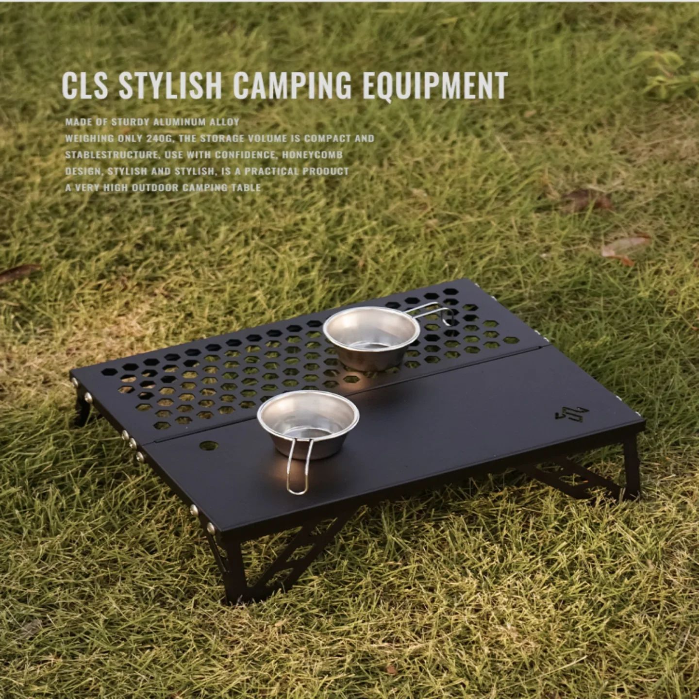 Folding Picnic Table - طاولة ألومنيوم صغيرة قابلة للطي للاستخدام