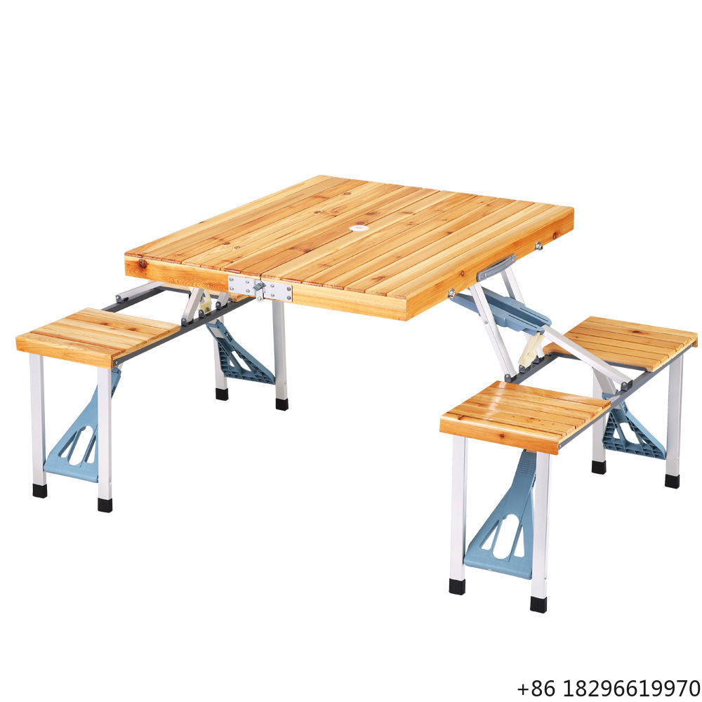 Folding Picnic Table - طقم طاولة وكراسي قابلة للطي من