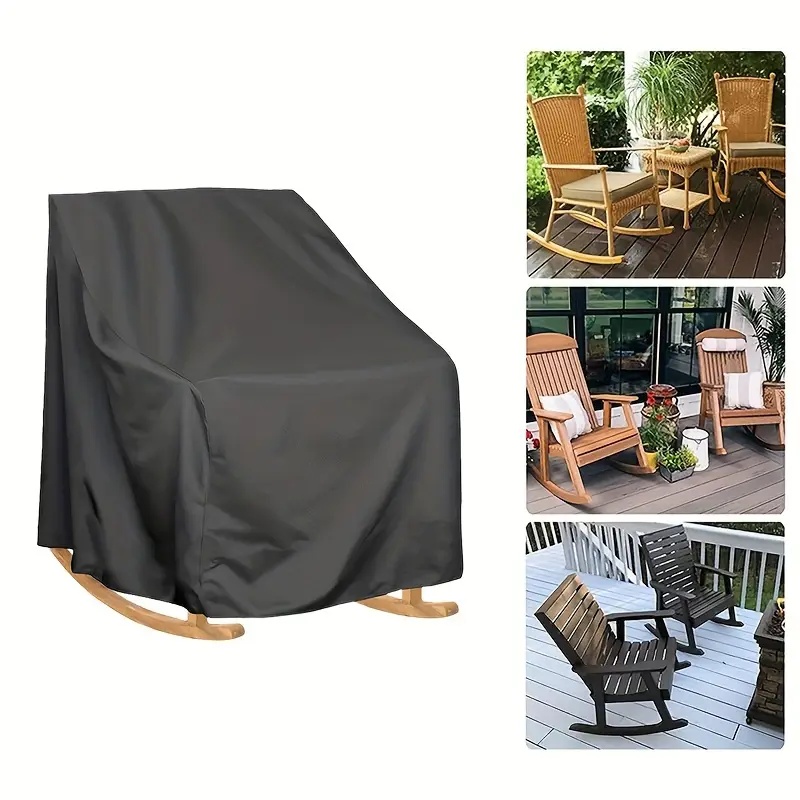 Outdoor Furniture With Covers - غطاء كرسي هزاز خارجي من قماش