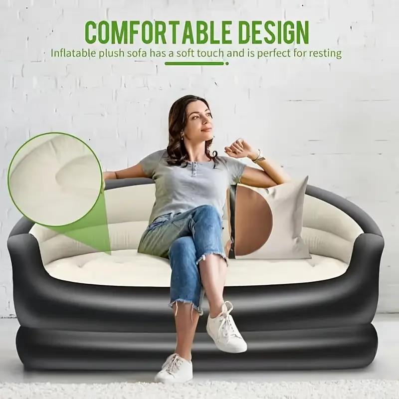 Outdoor Furniture Lounge - سرير قابل للنفخ محمول في الهواء