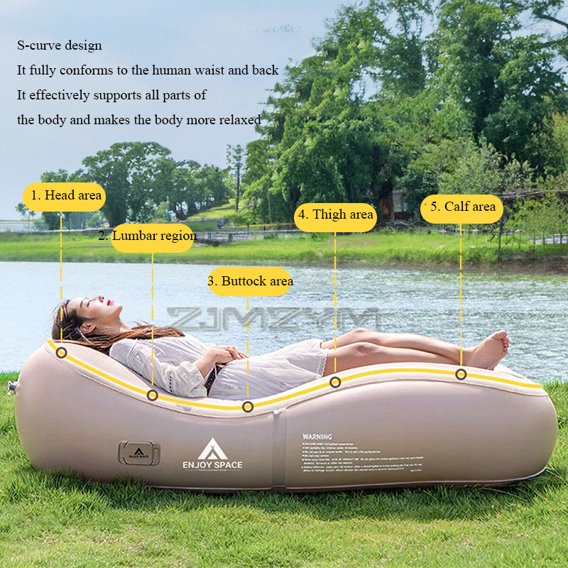 أريكة قابلة للنفخ تلقائيًا وقا - مراجعة Outdoor Furniture Lounge وسعره
