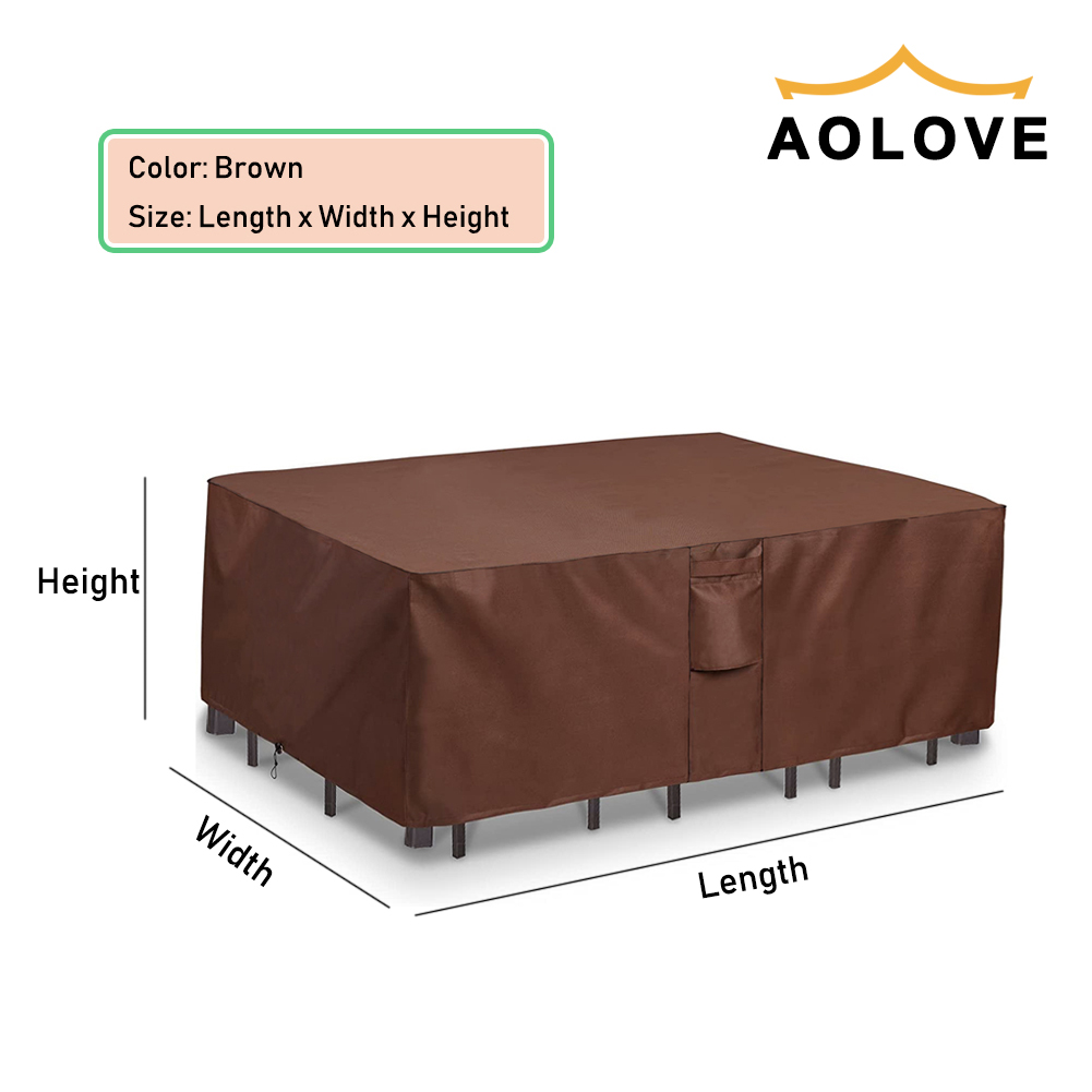 البني 420D الثقيلة في الهواء ا - مراجعة Outdoor Furniture Sunbrella وسعره