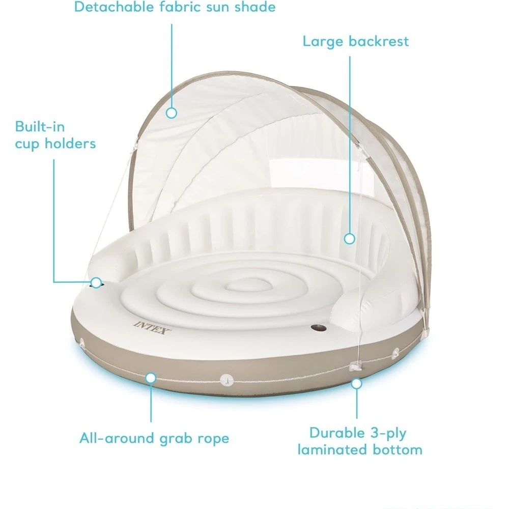عوامة حمام سباحة قابلة للنفخ ع - مراجعة Outdoor Furniture Lounge وسعره