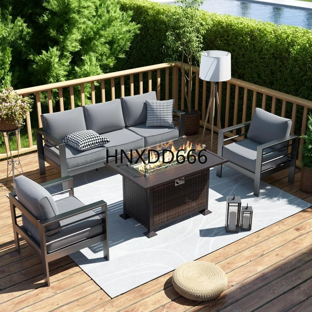 مجموعة أثاث الفناء مع طاولة ذا - مراجعة Outdoor Furniture Fire Table وسعره