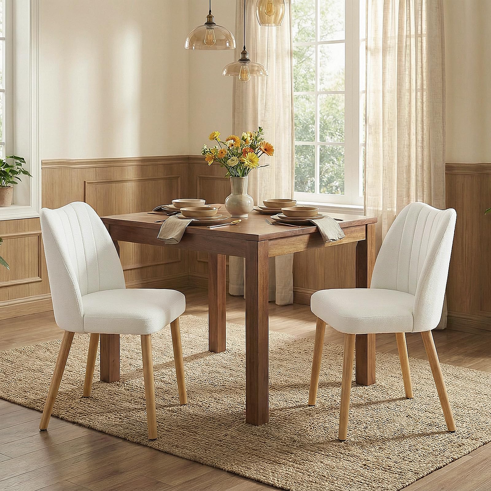 مجموعة من كرسيين طعام مبطنين ب - مراجعة Adirondack Chair Wood وسعره