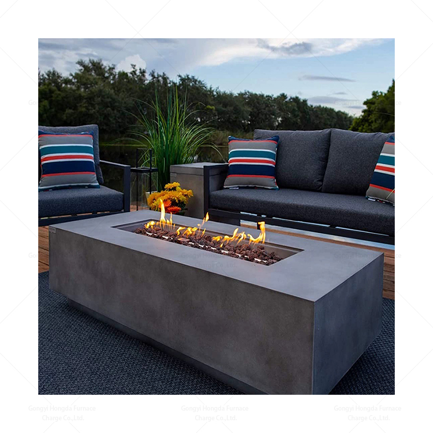 مجموعة أثاث خارجي حديثة من الف - مراجعة Outdoor Furniture Fire Table وسعره