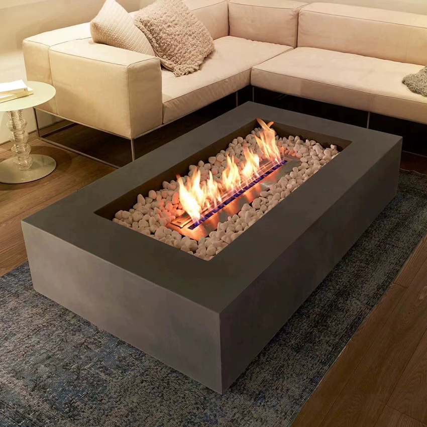 مجموعة أثاث خارجي حديثة من الف - مراجعة Outdoor Furniture Fire Table وسعره
