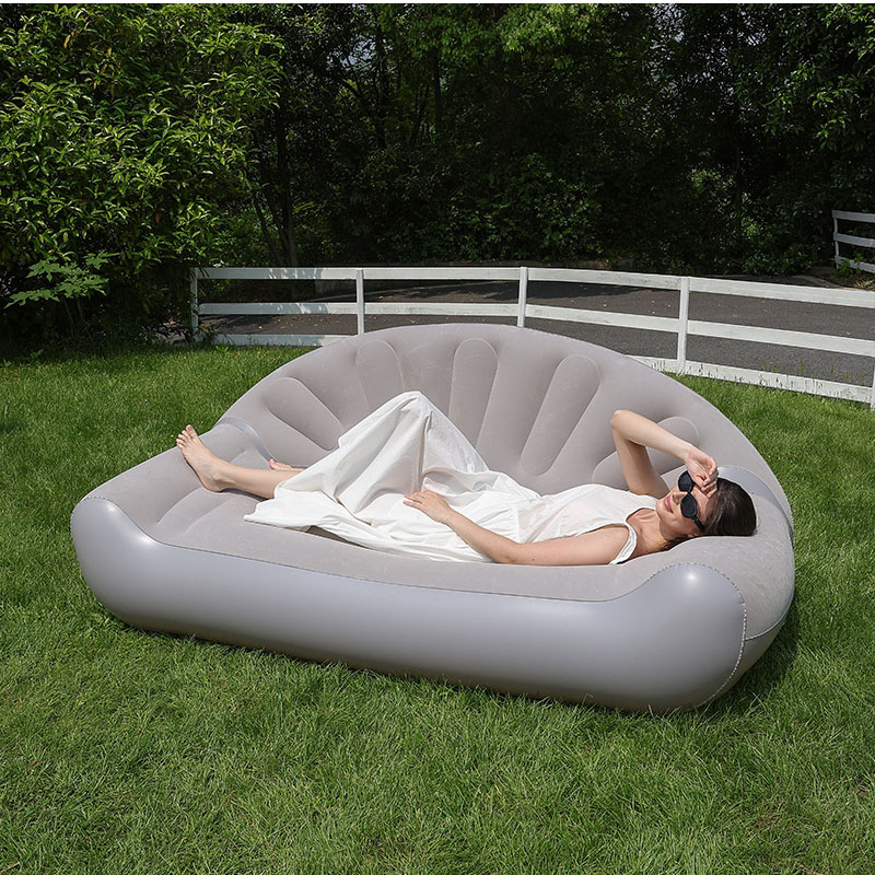 أريكة قابلة للنفخ على شكل مروح - مراجعة Outdoor Furniture Lounge وسعره