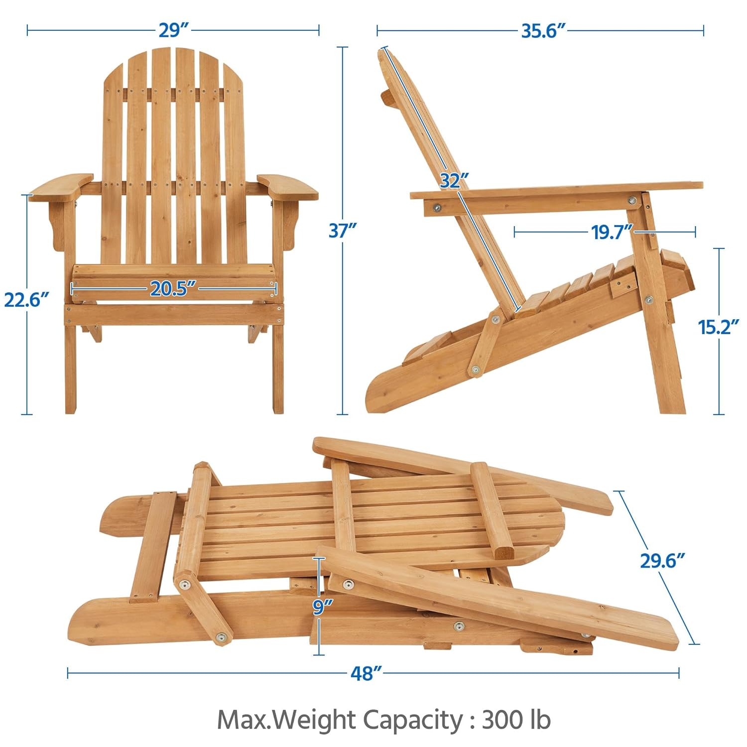 مجموعة كراسي أديرونداك قابلة ل - مراجعة Outdoor Furniture Set With Fire Pit وسعره
