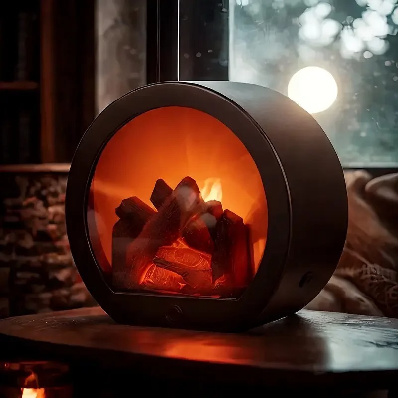 مصباح مدفأة LED، بطارية لهب وا - مراجعة Outdoor Furniture Fire Table وسعره