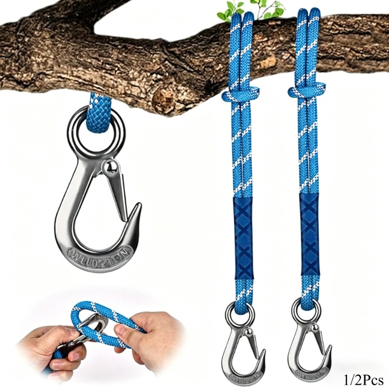 1/2 قطعة حبل نايلون بخطاف معدن - مراجعة Garden Swing Chair وسعره