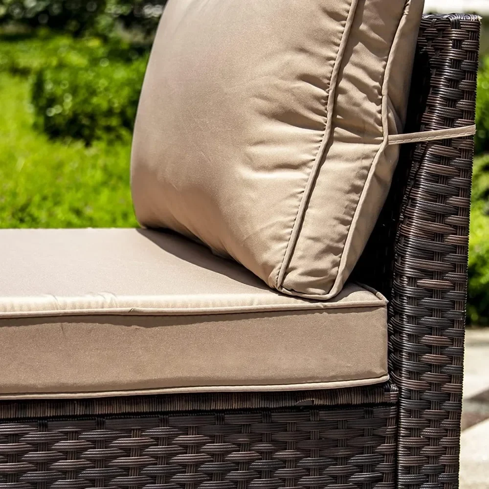 -مجموعة أثاث الفناء مع طاولة ح - مراجعة Outdoor Furniture Fire Table وسعره