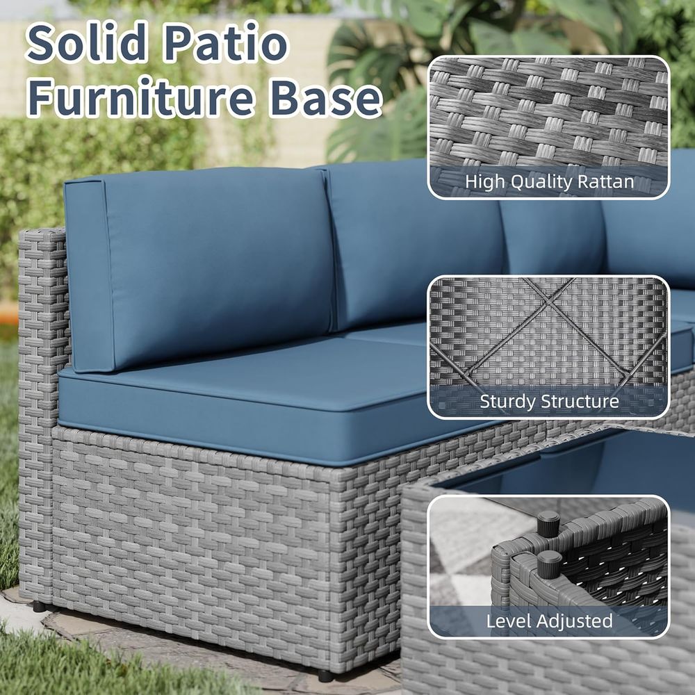 طقم أثاث خارجي مكون من 5 قطع م - مراجعة Outdoor Furniture Fire Table وسعره
