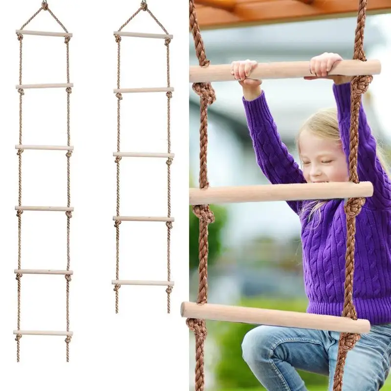 سلم خشبي متعدد الدرجات للأطفال - مراجعة Garden Swing Chair وسعره