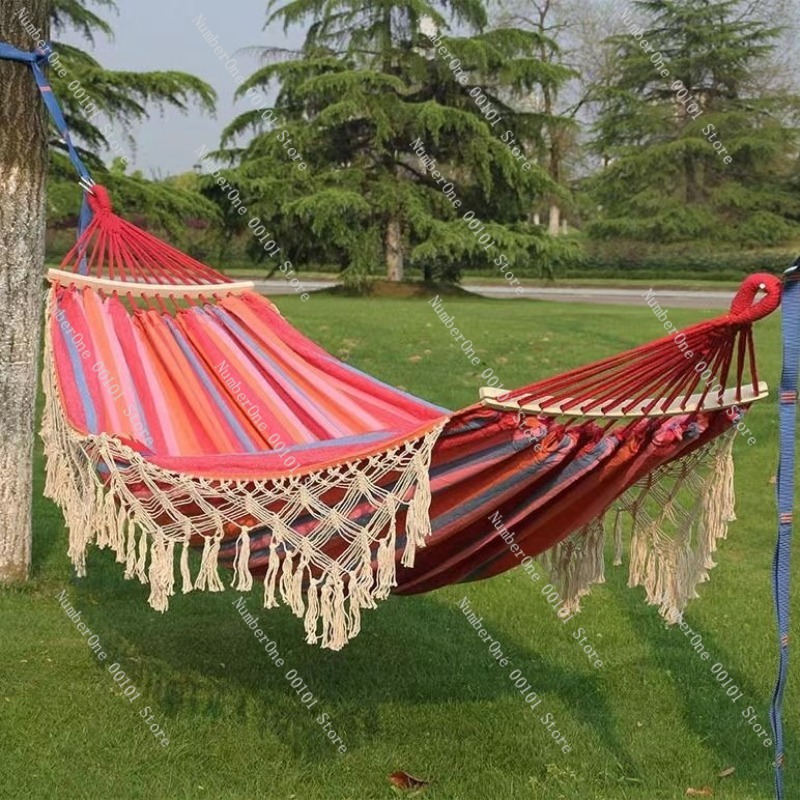 أرجوحة قماشية مزدوجة مع شراشيب - مراجعة Garden Swing Chair وسعره