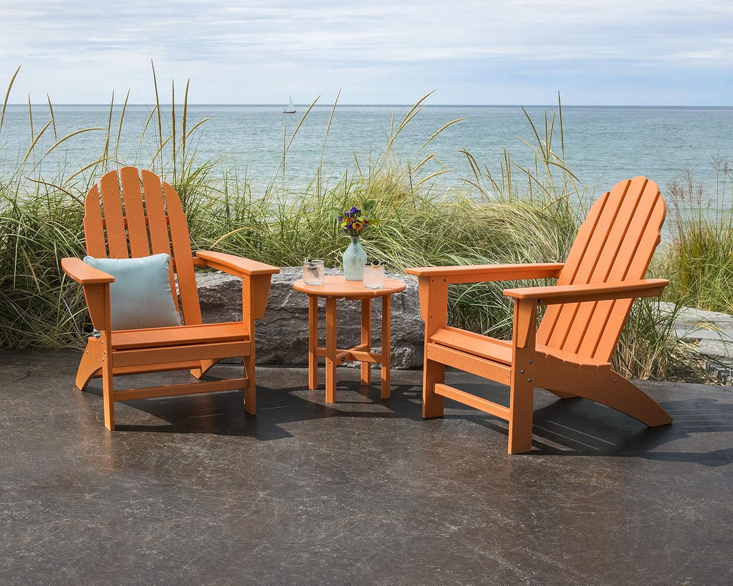 كرسي أديرونداك مركب مقاوم للبه - مراجعة Adirondack Chair Wood وسعره