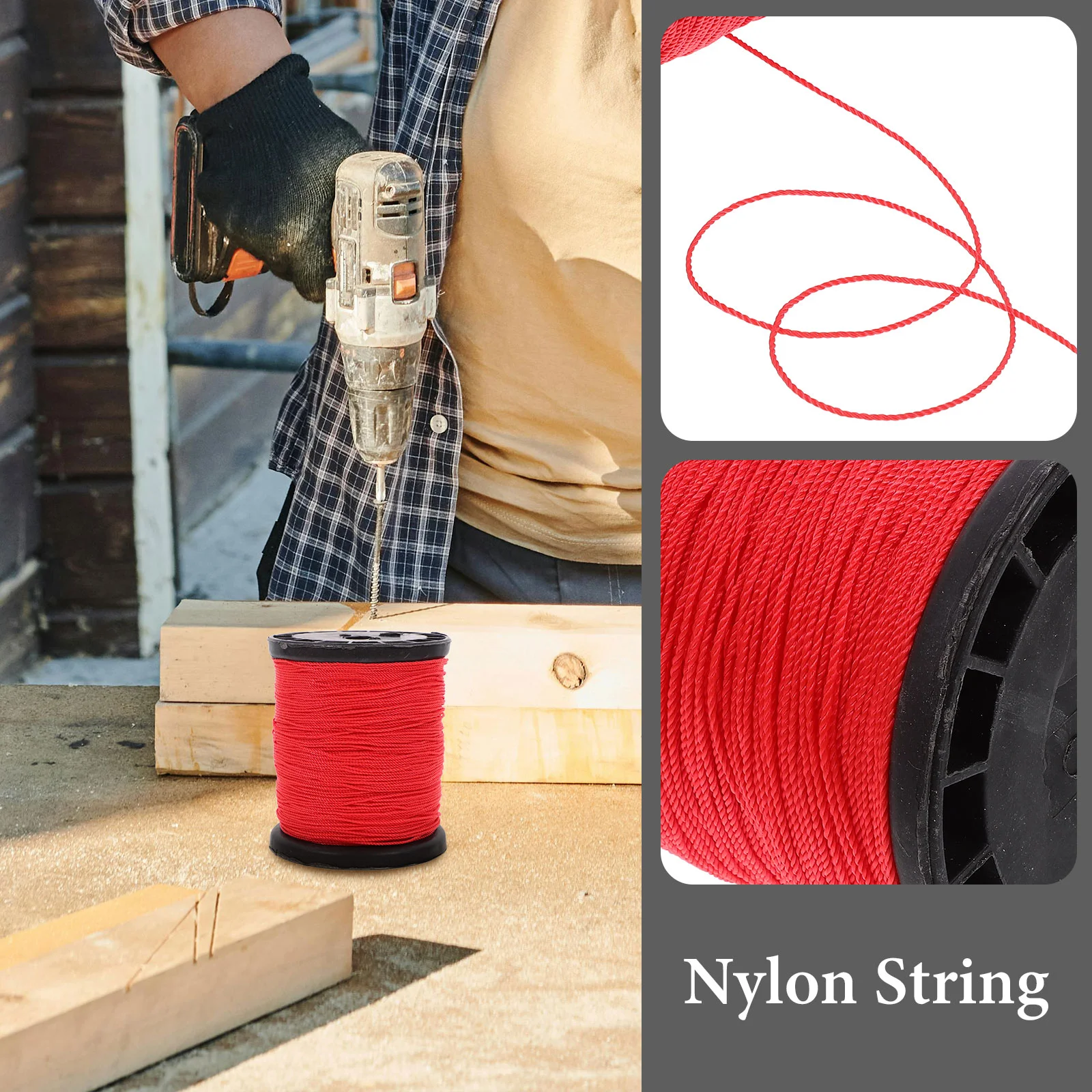 1 لفة البناء خط النايلون الموض - مراجعة Outdoor Furniture Rope وسعره