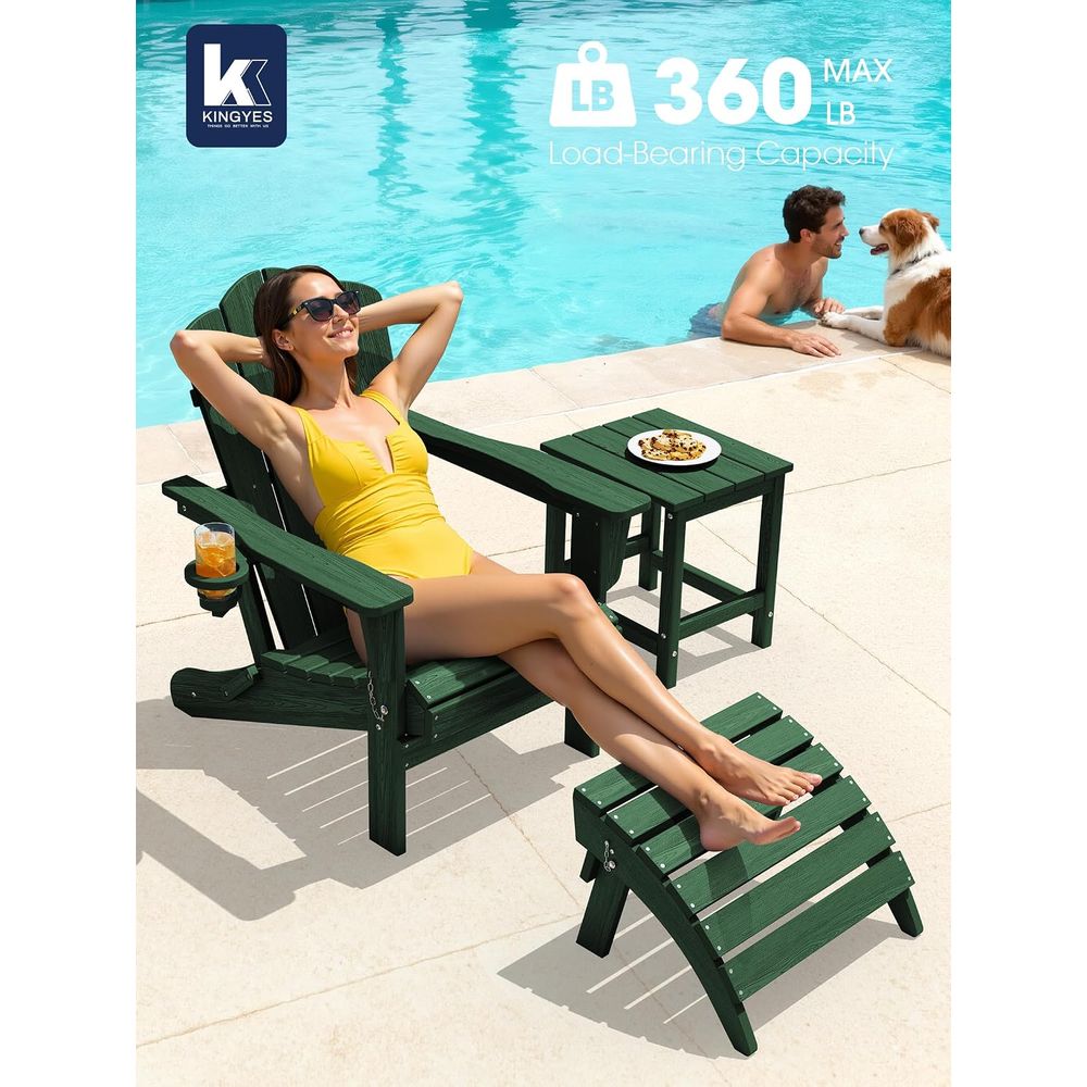 كرسي أديرونداك قابل للطي مع حا - مراجعة Adirondack Chair Wood وسعره