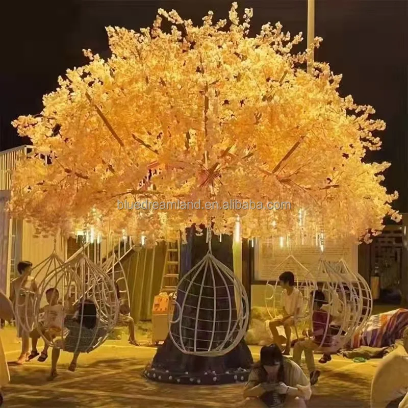 كرسي أرجوحة دوار بـ 8 مقاعد عل - مراجعة Garden Swing Chair وسعره