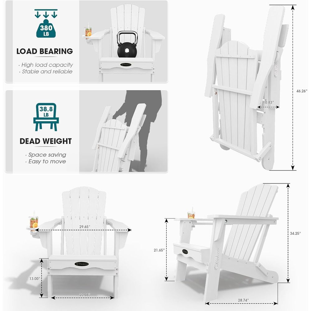 مجموعة كراسي أديرونداك من أولد - مراجعة Adirondack Chair Wood وسعره