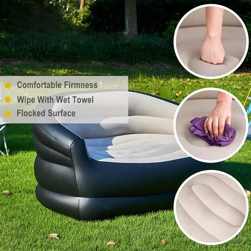 سرير قابل للنفخ محمول في الهوا - مراجعة Outdoor Furniture Lounge وسعره