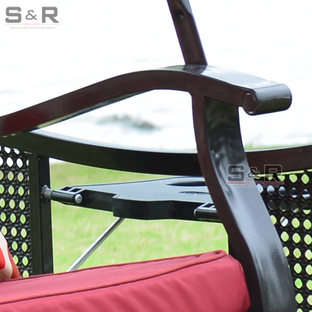 كرسي أرجوحة حديث من الروطان لل - مراجعة Garden Swing Chair وسعره