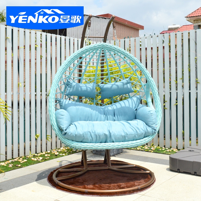 كرسي أرجوحة معلق بمقعدين، أثاث - مراجعة Garden Swing Chair وسعره