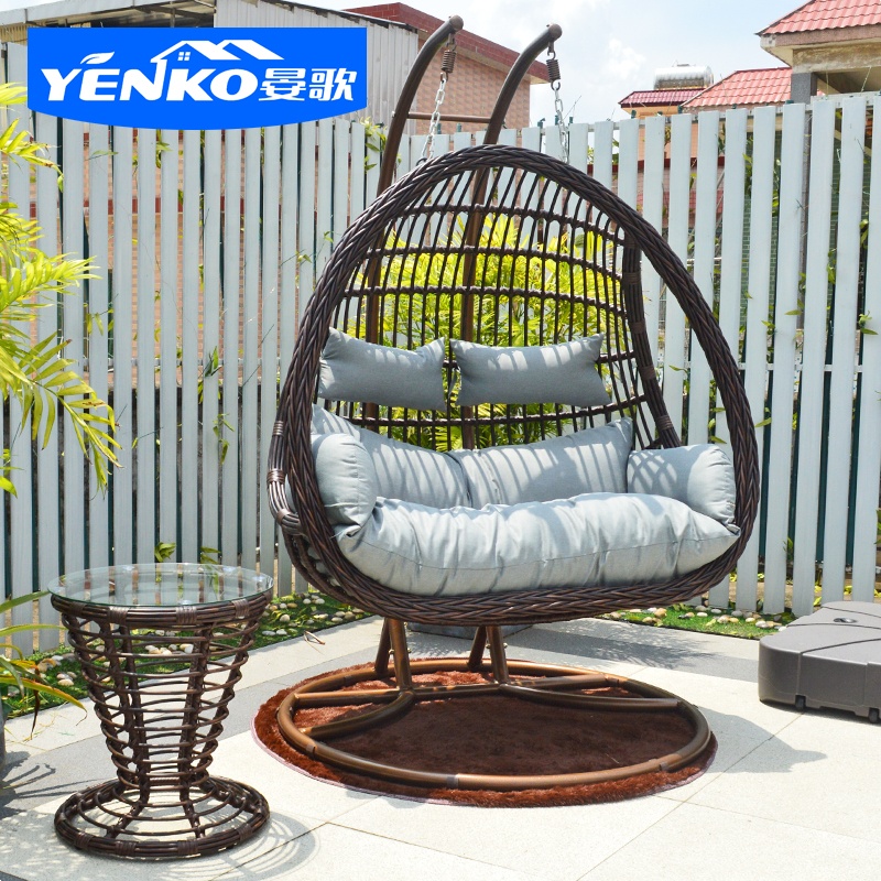 كرسي أرجوحة معلق بمقعدين، أثاث - مراجعة Garden Swing Chair وسعره