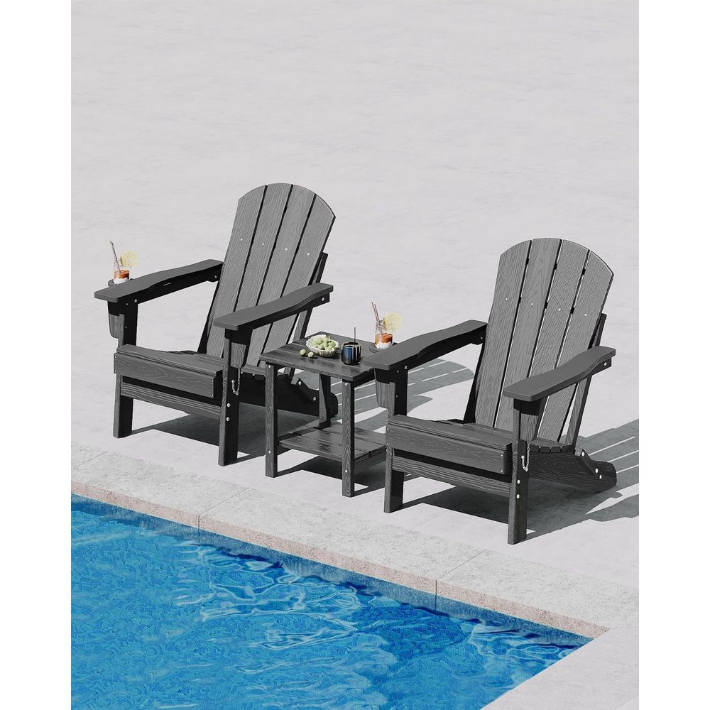 كرسي أديرونداك قابل للطي من HD - مراجعة Adirondack Chair Wood وسعره