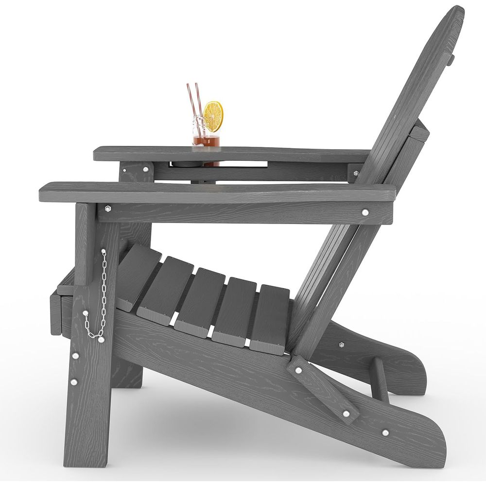 كرسي أديرونداك قابل للطي من HD - مراجعة Adirondack Chair Wood وسعره