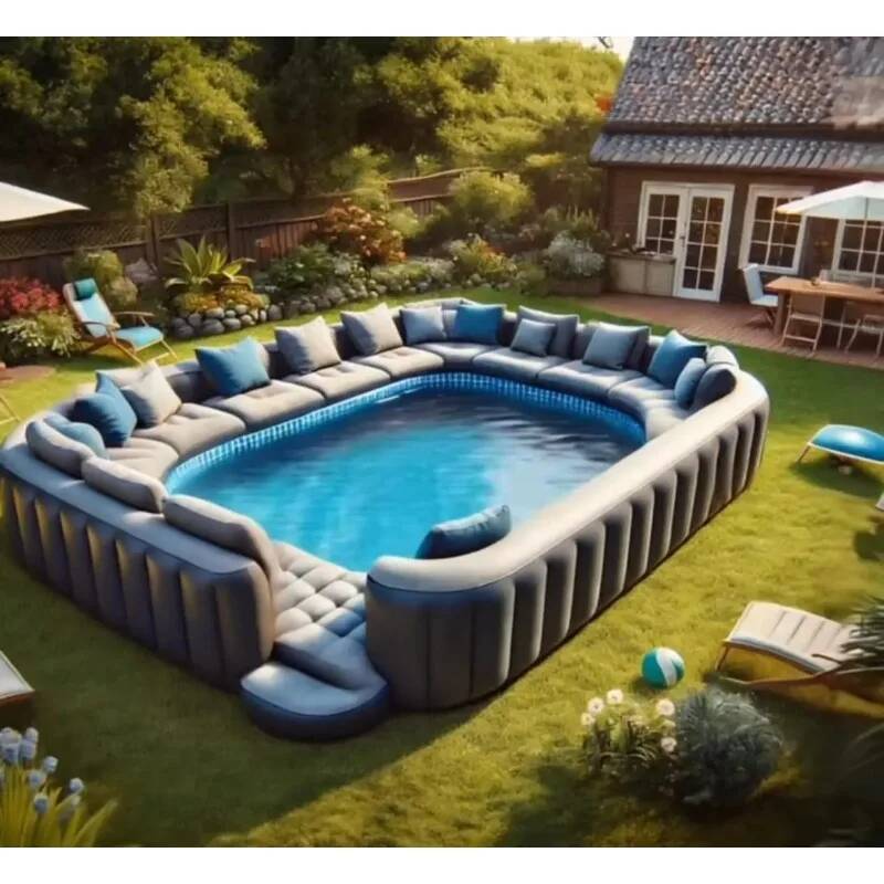 حمامات سباحة أريكة قابلة للنفخ - مراجعة Outdoor Furniture Lounge وسعره