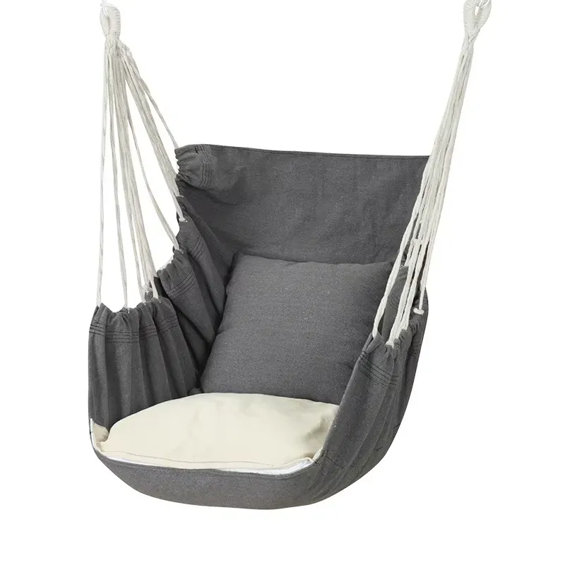 كرسي أرجوحة قماشي مع وسادة للا - مراجعة Garden Swing Chair وسعره