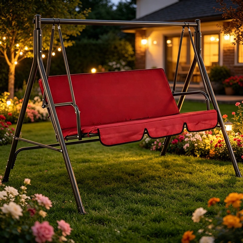 أغطية مقاعد أرجوحة مقاومة للما - مراجعة Garden Swing Chair وسعره