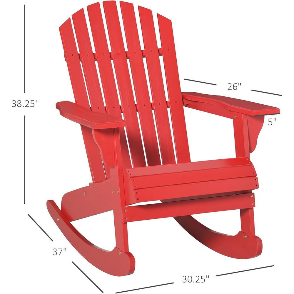 كرسي هزاز خشبي أديرونداك للاست - مراجعة Adirondack Chair Wood وسعره