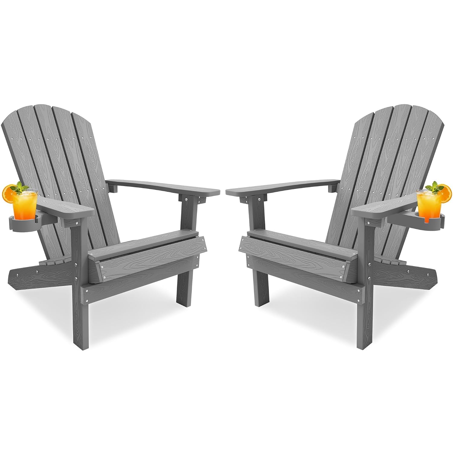 مجموعة من كرسيين أديرونداك مقا - مراجعة Outdoor Furniture Set With Fire Pit وسعره