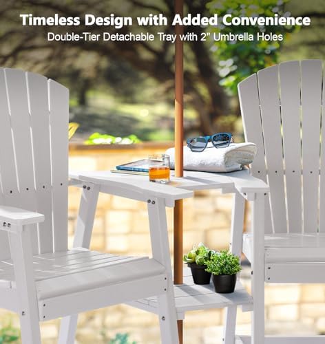 مجموعة من كرسيين أديرونداك طوي - مراجعة Adirondack Chair Wood وسعره