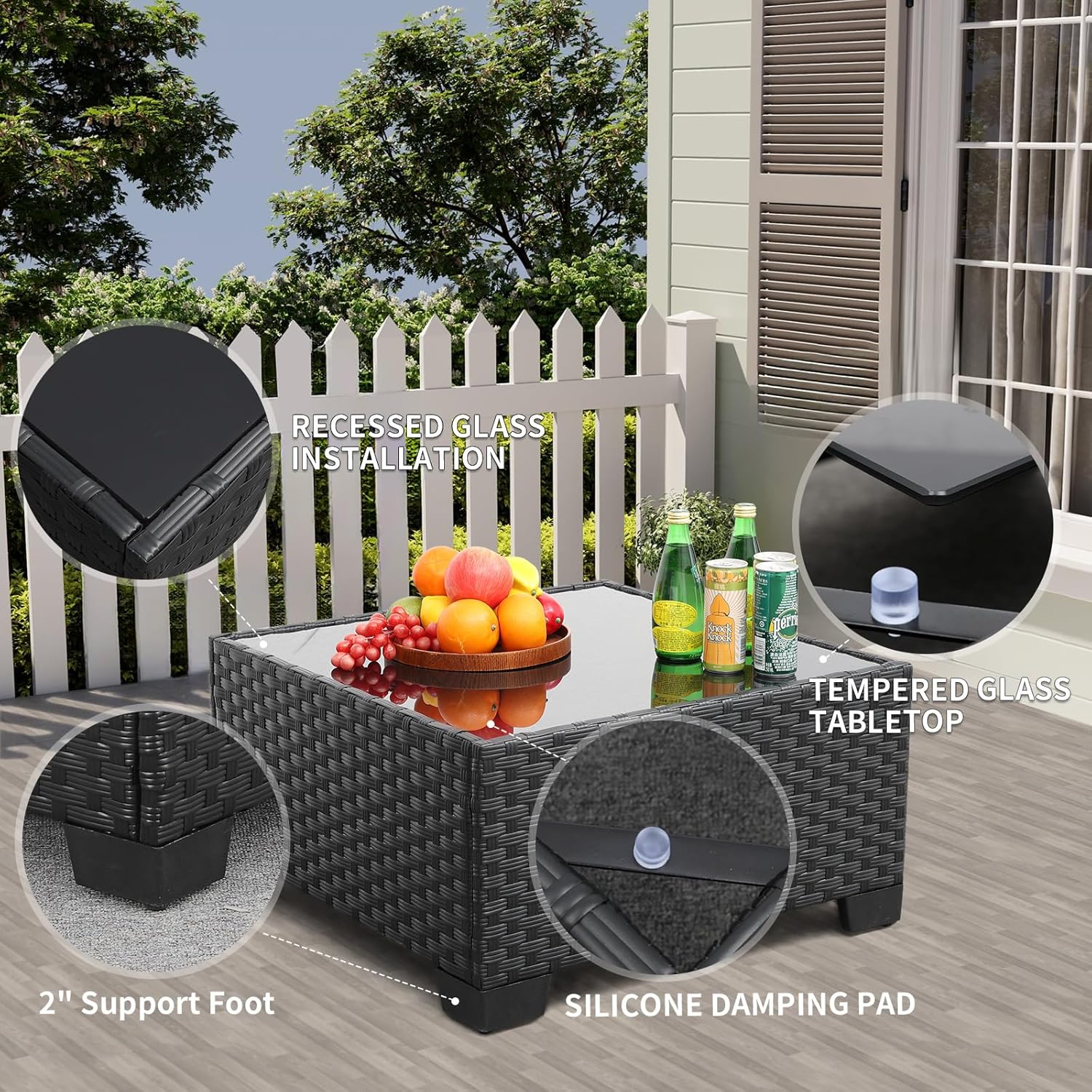 طقم أثاث خارجي مكون من 9 قطع م - مراجعة Outdoor Furniture Lounge وسعره