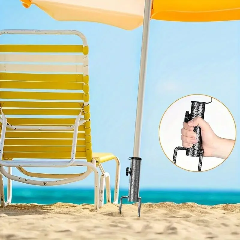 مظلة شاطئ قابلة للتعديل حامل ، - مراجعة Outdoor Furniture Sunbrella وسعره