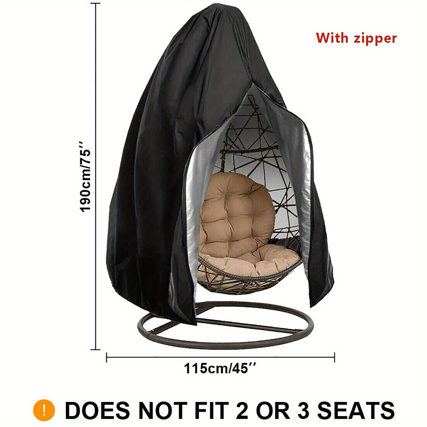 غطاء مقاوم للماء ومضاد للأشعة  - مراجعة Garden Swing Chair وسعره