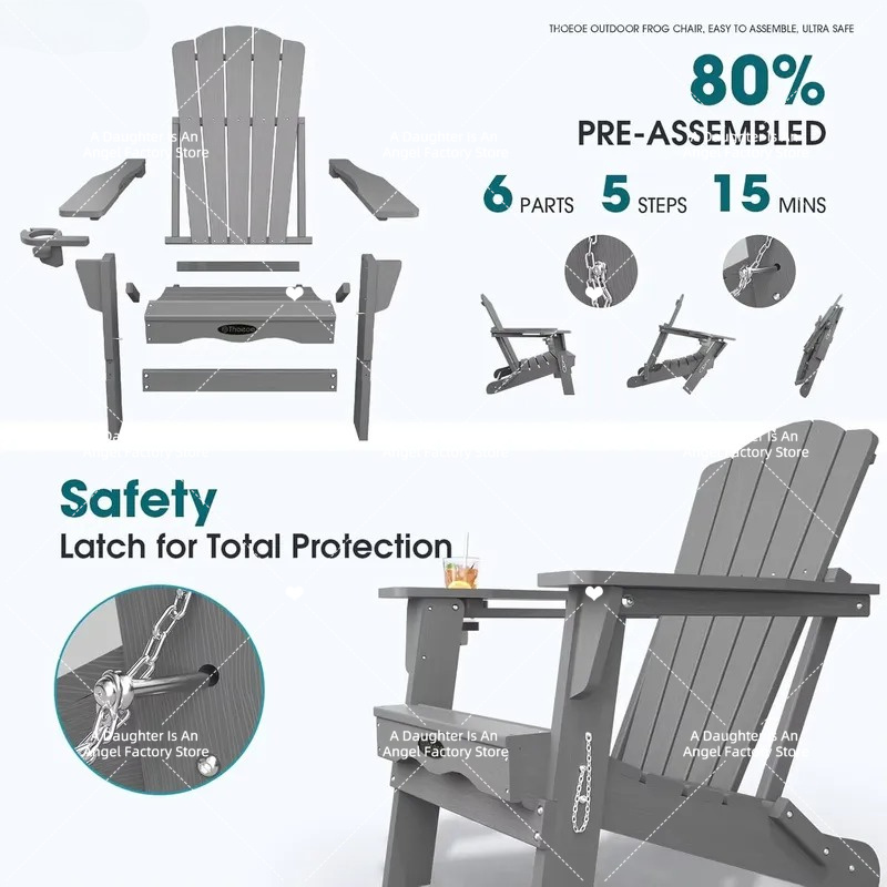 مجموعة من كرسيين قابلين للطي م - مراجعة Adirondack Chair Wood وسعره