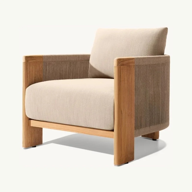 طقم أريكة فاخر للحدائق والشرفا - مراجعة Outdoor Furniture Set With Fire Pit وسعره