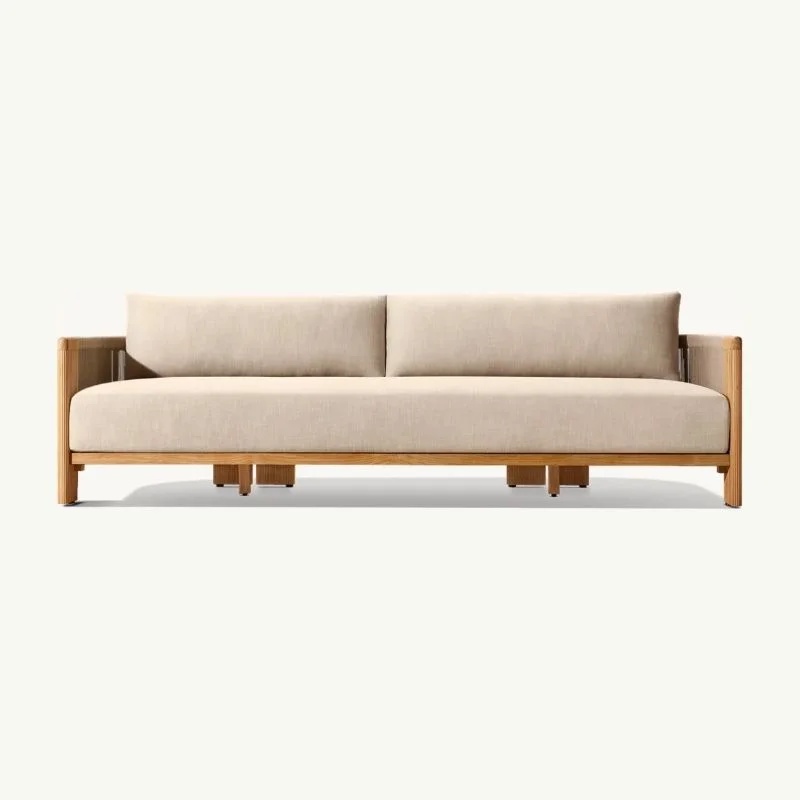 طقم أريكة فاخر للحدائق والشرفا - مراجعة Outdoor Furniture Set With Fire Pit وسعره